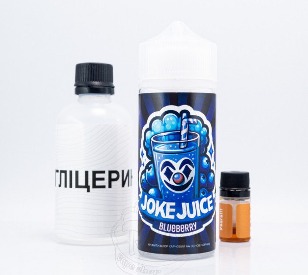 Жидкость Joke Organic Blueberry 120ml 3mg со вкусом черники (набор компонентов)