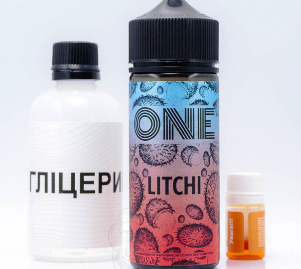 Рідина One Organic Litchi 120ml 6mg зі смаком лічі та ментола (набір компонентів)