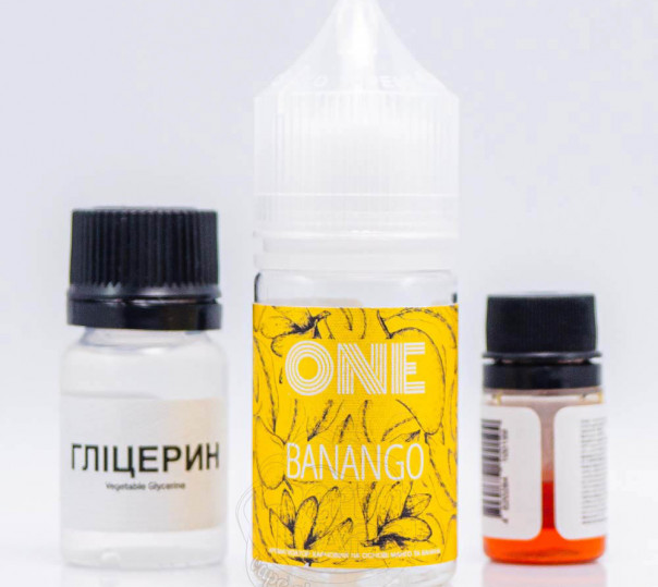 Рідина One Salt Banango 30ml 50mg зі смаком банану і манго (набір компонентів)