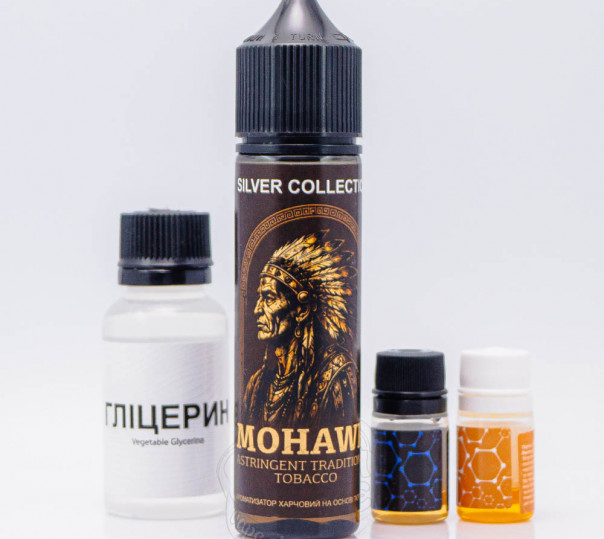 Рідина Silver Collection Organic Mohawk 60ml 3mg зі смаком терпкого тютюну (набір компонентів)