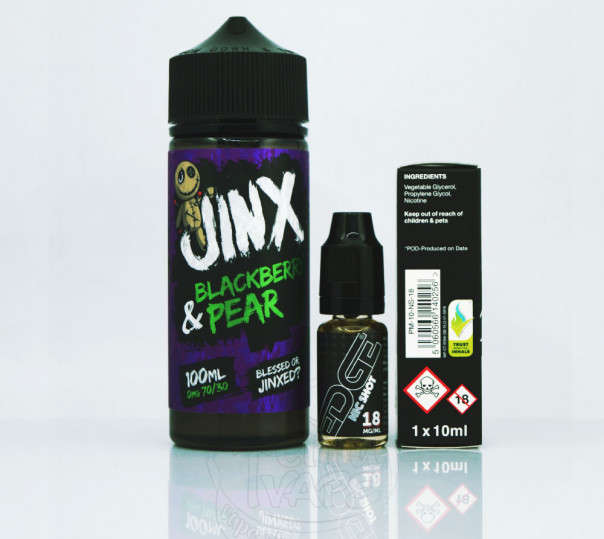 Jinx Blackberry Pear 100ml 0mg без нікотину