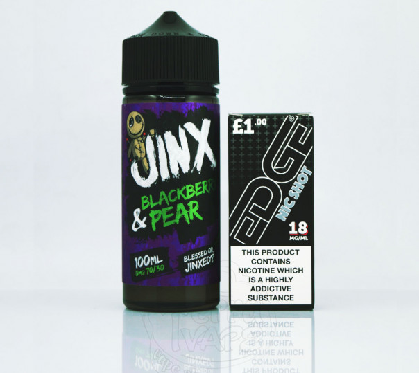 Jinx Blackberry Pear 100ml 0mg без нікотину