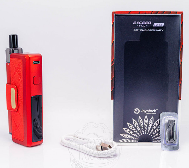 Joyetech Exceed PCC Full Kit 2600mAh (2000mAh + 600mAh) Gold Многоразовая POD система