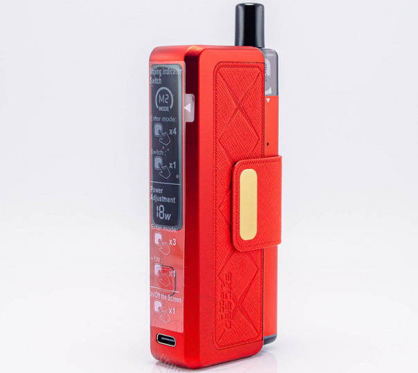 Joyetech Exceed PCC Full Kit 2600mAh (2000mAh + 600mAh) Red Многоразовая POD система