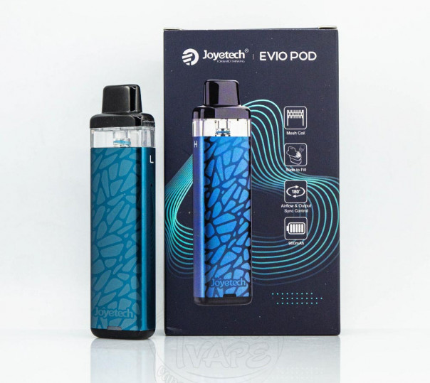 Joyetech Evio Pod Kit 960mAh Багаторазова POD система Joyetech Evio Pod Kit 960mAh Багаторазова POD система