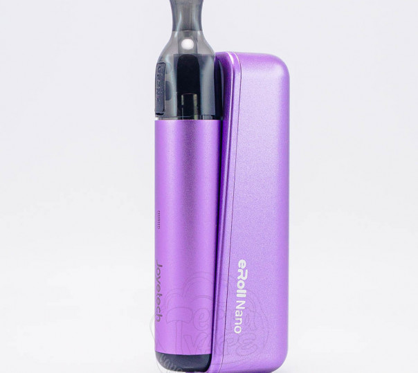 Joyetech eRoll Nano Pod System Kit PCC Box 800mAh + 310mAh Purple Багаторазова POD система