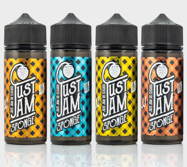 Рідина Just Jam Sponge Organic 100/120ml на органічному нікотині