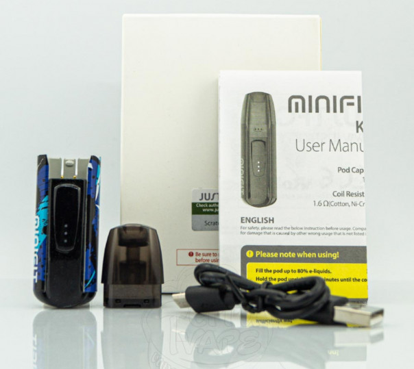 Justfog Minifit Pod System Kit Багаторазова POD система