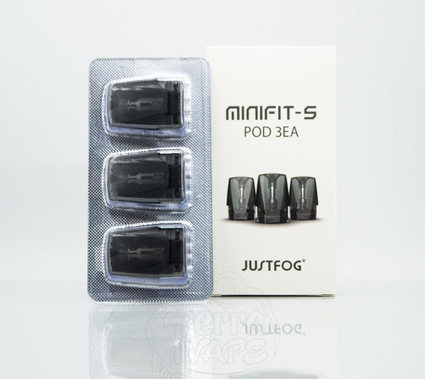 Картридж для багаторазової POD системи Justfog Minifit S Pod Kit 0.8ohm 1.9ml Картридж для багаторазової POD системи Justfog Minifit S Pod Kit 0.8ohm 1.9ml