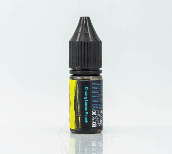Рідина eight by Katana Salt Cherry Lemon Peach 10ml 50mg на сольовому нікотині зі смаком вишні, лимона та персика Рідина eight by Katana Salt Cherry Lemon Peach 10ml 50mg на сольовому нікотині зі смаком вишні, лимона та персика
