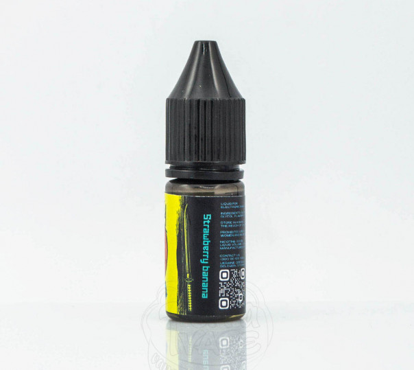Рідина eight by Katana Salt Strawberry Banana 10ml 50mg на сольовому нікотині зі смаком полуниці та банана Рідина eight by Katana Salt Strawberry Banana 10ml 50mg на сольовому нікотині зі смаком полуниці та банана