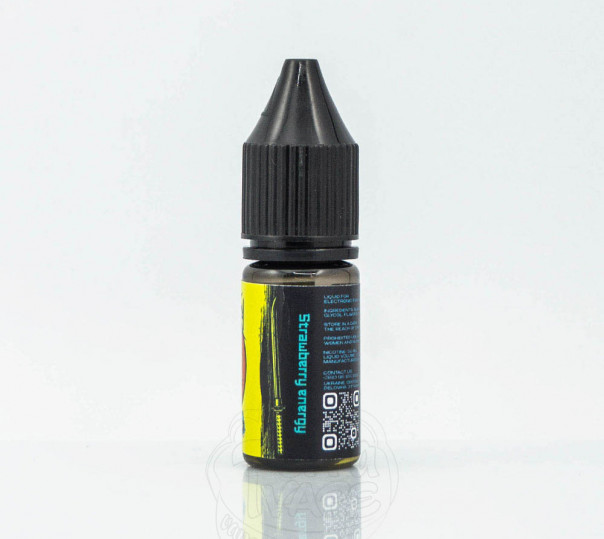 Рідина eight by Katana Salt Strawberry Energy 10ml 50mg на сольовому нікотині зі смаком полуничного енергетика Рідина eight by Katana Salt Strawberry Energy 10ml 50mg на сольовому нікотині зі смаком полуничного енергетика