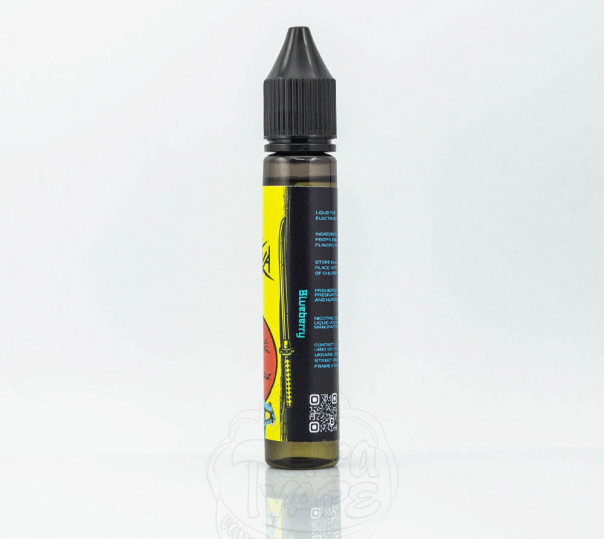 Рідина eight by Katana Salt Blueberry 30ml 50mg на сольовому нікотині зі смаком чорниці Рідина eight by Katana Salt Blueberry 30ml 50mg на сольовому нікотині зі смаком чорниці