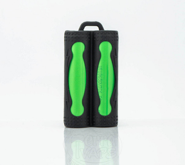 Чохол силіконовий для 2 акумуляторів 18650 Чохол силіконовий для 2 акумуляторів 18650