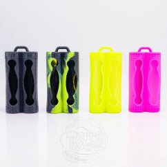 Чохол силіконовий для 2 акумуляторів 18650