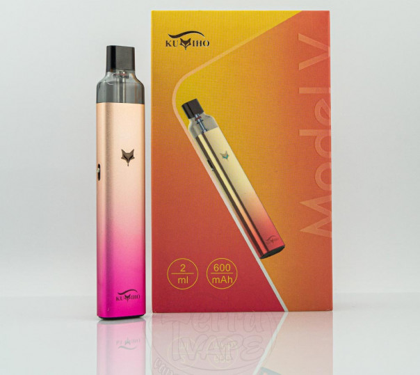 Kumiho Model V Pod Kit 600mAh Gold Pink Багаторазова POD система