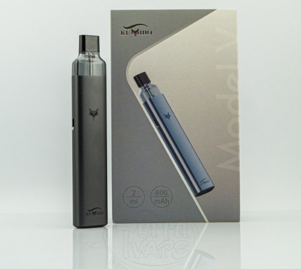 Kumiho Model V Pod Kit 600mAh Gunmetal Багаторазова POD система