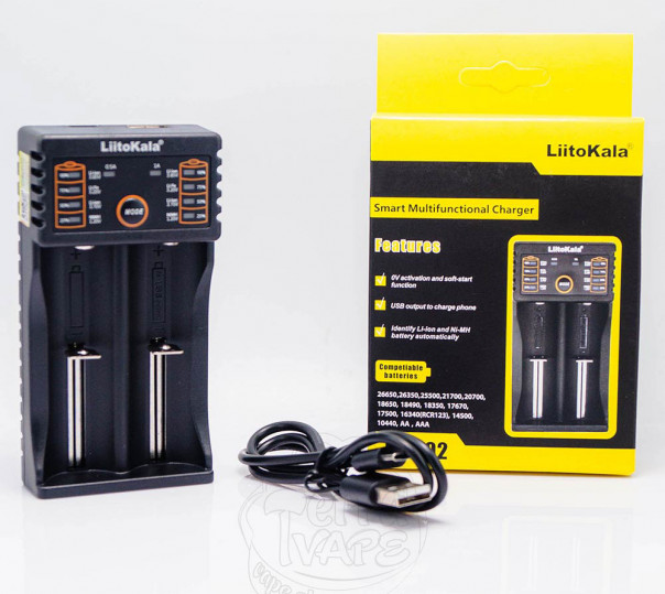 Liitokala Lii 202 Зарядний пристрій