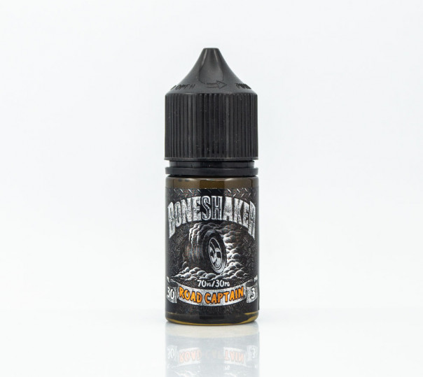 Рідина Boneshaker Organic Road Captain 30ml 6mg на органічному нікотині зі смаком печива з корицею