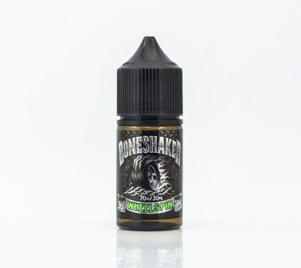 Рідина Boneshaker Organic Wheelspin 30ml 1.5mg на органічному нікотині зі смаком цитрусових цукерок