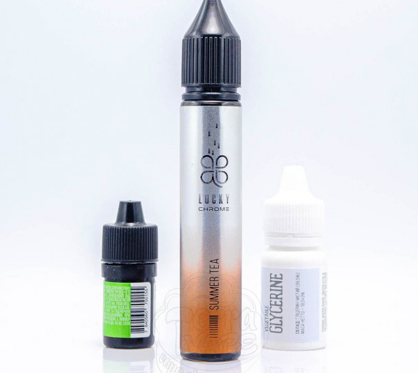 Жидкость Lucky Chrome Salt Summer Tea 30ml 65mg со вкусом летнего чая (набор компонентов)