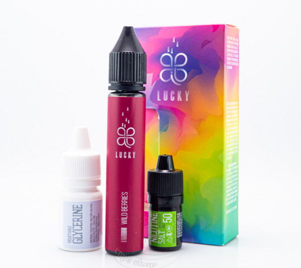 Жидкость Lucky Salt Wild Berries 30ml 50mg со вкусом лесных ягод с холодком (набор компонентов) Жидкость Lucky Salt Wild Berries 30ml 50mg со вкусом лесных ягод с холодком (набор компонентов)