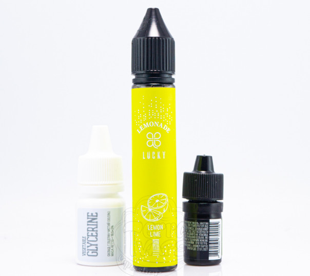Рідина Lucky Salt Lemon Lime Lemonade 30ml 65mg зі смаком холодного лимонаду з лаймом (набір компонентів)