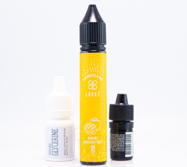 Рідина Lucky Salt Mango Passion Fruit Lemonade 65mg зі смаком лимонаду з манго та маракуї з льодом (набір компонентів)
