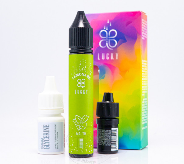 Рідина Lucky Salt Mojito Lemonade 65mg зі смаком мохіто з холодком (набір компонентів) Рідина Lucky Salt Mojito Lemonade 65mg зі смаком мохіто з холодком (набір компонентів)
