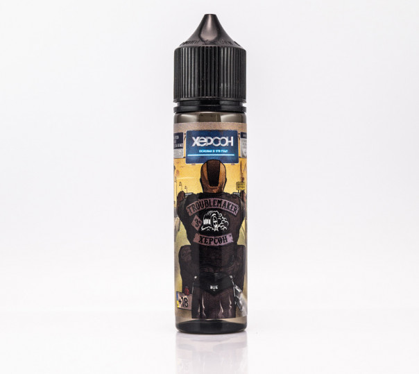 Рідина Troublemaker Organic Херсон 60ml 3mg на органічному нікотині зі смаком кавуна з холодком (набір)