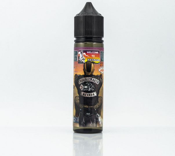 Рідина Troublemaker Organic Nevada 60ml 1.5mg на органічному нікотині зі смаком кактуса з інжиром