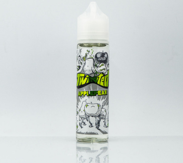 Рідина Twisted Organic Applepear 60ml 1.5mg на органічному нікотині зі смаком яблука та груші