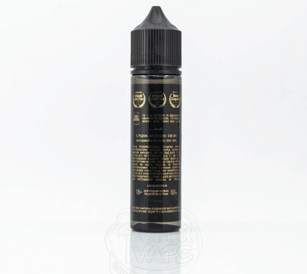 Рідина Wick&Wire Organic Arctic Black v2 60ml 1.5mg на органічному нікотині зі смаком смородини з ментолом