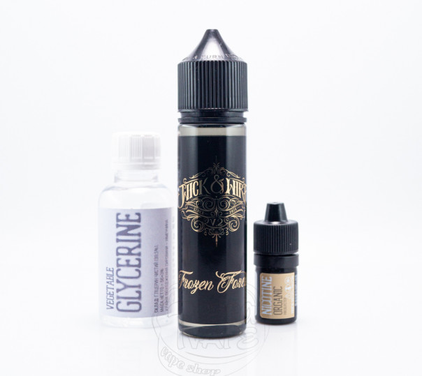 Жидкость Wick&Wire Organic Frozen Forest v2 60ml 6mg со вкусом ягод с мятой (набор компонентов)