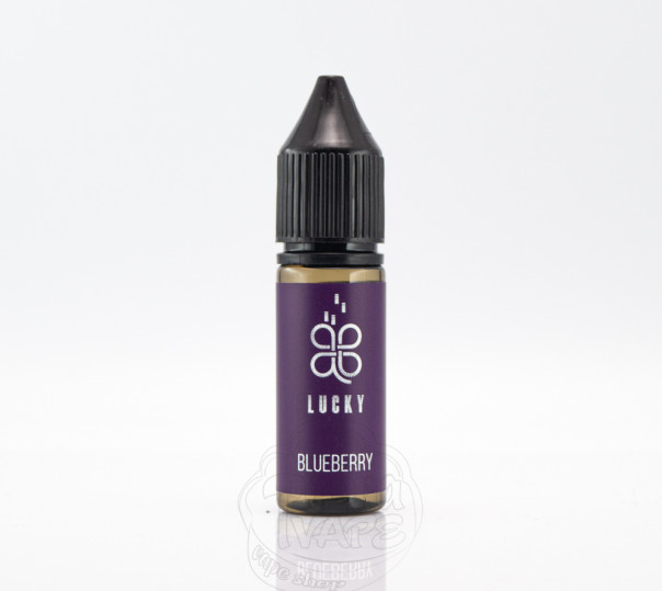 Рідина Lucky Salt Blueberry 15ml 50mg на сольовому нікотині зі смаком чорниці