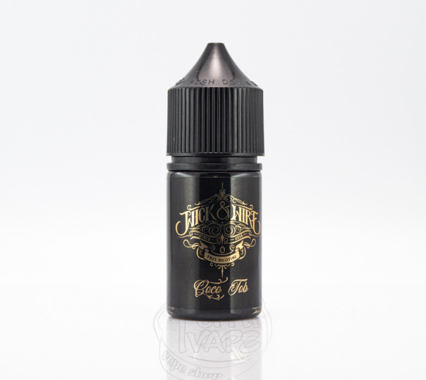 Рідина Wick&Wire Salt Coco Tob v2 30ml 0mg без нікотину зі смаком тютюну з кокосом