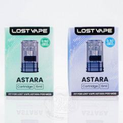 Картридж Lost Vape Astara Pod Cartridge 6ml для Lost Vape Astara Pod Mod Kit