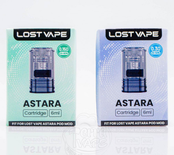 Картридж Lost Vape Astara Pod Cartridge 6ml для багаторазової POD системи Lost Vape Astara