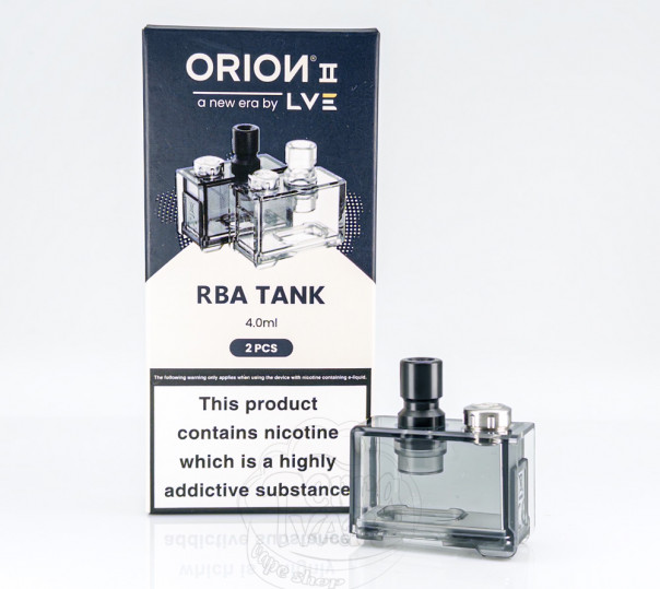 Пустой картридж LVE Orion 2 Pro Empty Pod Cartridge 4.5мл (для испарителя) для POD мода LVE Orion II Pro