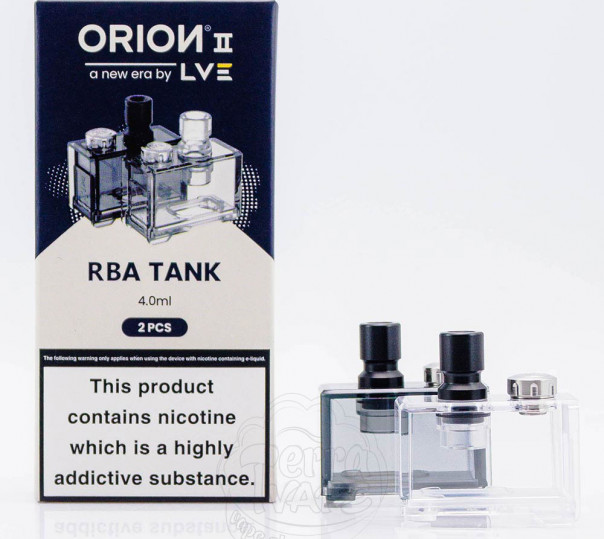 Пустой картридж LVE Orion 2 Pro Empty Pod Tank 4ml (для RBA-базы)для POD мода LVE Orion II Pro Пустой картридж LVE Orion 2 Pro Empty Pod Tank 4ml (для RBA-базы)для POD мода LVE Orion II Pro