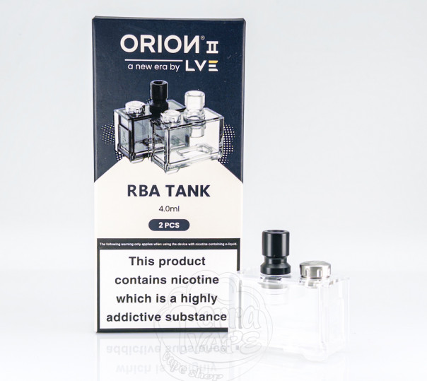 Пустой картридж LVE Orion 2 Pro Empty Pod Tank 4ml (для RBA-базы)для POD мода LVE Orion II Pro Пустой картридж LVE Orion 2 Pro Empty Pod Tank 4ml (для RBA-базы)для POD мода LVE Orion II Pro