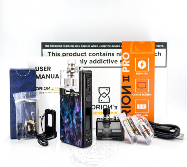 LVE Orion 2 Pro Pod Mod Kit 50W 1900mAh Многоразовая POD система