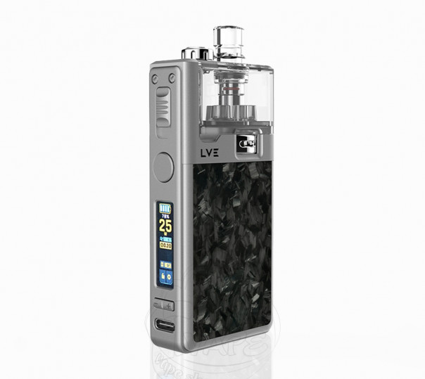 LVE Orion 2 Pro Pod Mod Kit 50W 1900mAh Silver Forged Carbon (Limited Edition) Многоразовая POD система