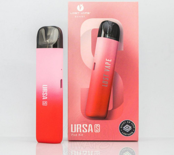 Lost Vape Ursa Nano S Pod System Kit 800mAh Rose Red Багаторазова POD система