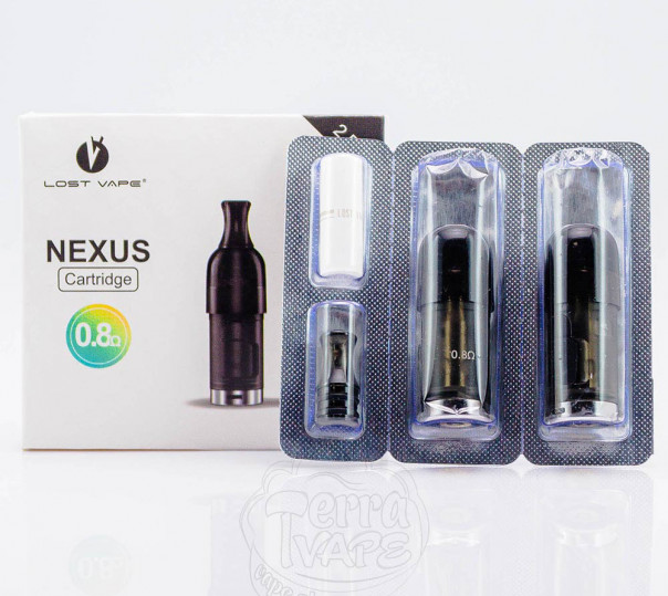 Картридж Lost Vape Thelema Nexus Pod Cartridge 2ml 0.8 Ом для POD системы Thelema Nexus / Mini