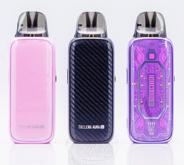 Lost Vape Thelema Aura 45 Pod Kit 1600mAh Багаторазова POD система Lost Vape Thelema Aura 45 Pod Kit 1600mAh Багаторазова POD система