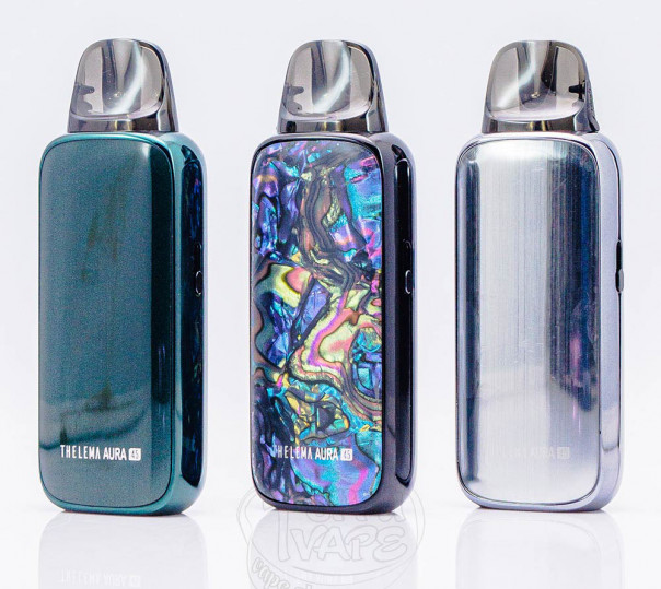 Lost Vape Thelema Aura 45 Pod Kit 1600mAh Багаторазова POD система Lost Vape Thelema Aura 45 Pod Kit 1600mAh Багаторазова POD система