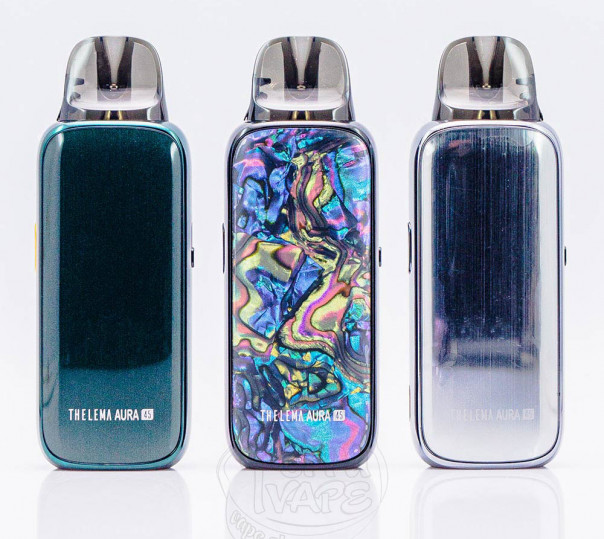 Lost Vape Thelema Aura 45 Pod Kit 1600mAh Багаторазова POD система Lost Vape Thelema Aura 45 Pod Kit 1600mAh Багаторазова POD система