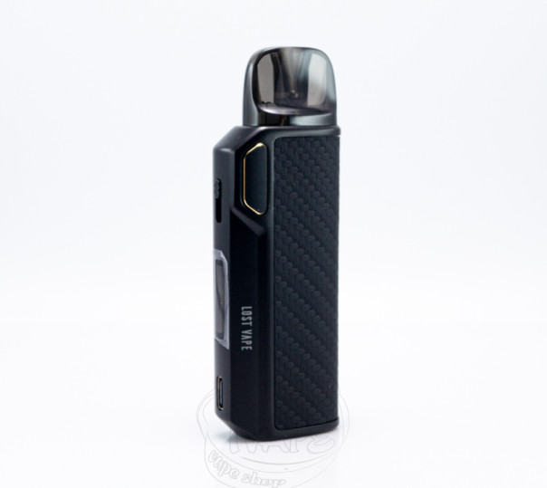 Lost Vape Thelema Elite 40 Pod Kit 1400mAh Black Carbon Многоразовая POD система
