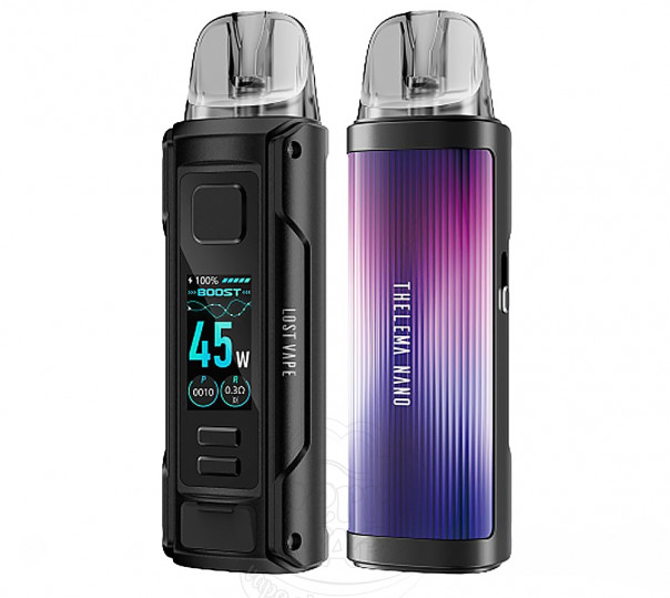 Lost Vape Thelema Nano Pod Kit 1500mAh Mystic Aurora Многоразовая POD система